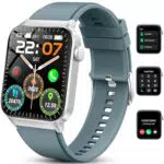 Smartwatch Herren Damen mit Telefonfunktion 1, 85 Voll Touch Smart Watch Fitnessuhr mit 113 Sportmodi