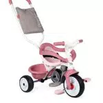 Smoby Kinderdreirad mit Schubstange und Sicherheitsgurt