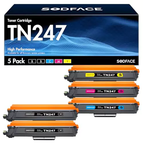 SODFACE TN-243 Kompatibel für Brother TN-243 Toner für MFC-L3750CDW und DCP-L3550CDW