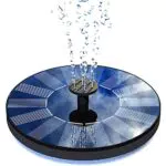 Solar Springbrunnen mit Solar Teichpumpe für Garten- und Teichanlagen