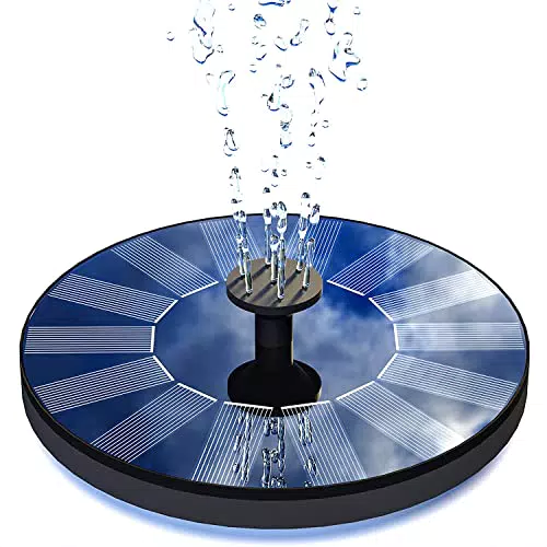 Solar Springbrunnen mit Solar Teichpumpe für Garten- und Teichanlagen