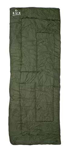 "SOUK ONE Premium Deckenschlafsack für Erwachsene - Ideal für Camping und Wandern"