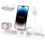 Ladegerät für Apple Watch und iPhone - Kabellose Ladestation für unterwegs