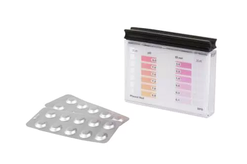 STEINBACH pH-Wert und Chlor Testkit mit 20 Tabletten