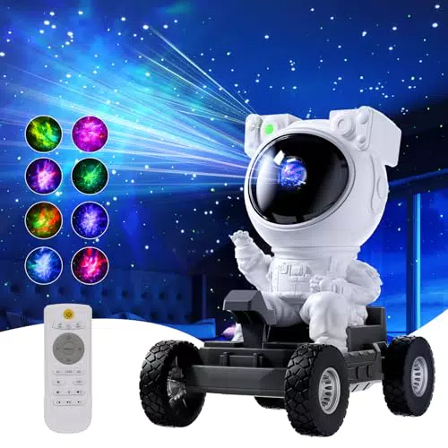Galaxy Projektor mit Sternenhimmel und Timer - Fernbedienung inklusive