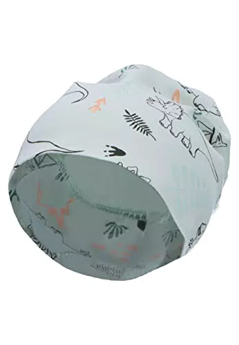 Sterntaler Baby Jungen Beanie Dinosaurier - Kinderbeanie aus Baumwolle mit Print