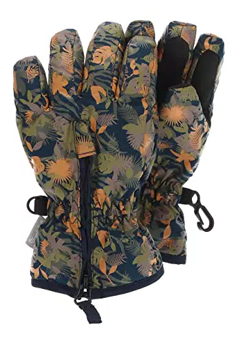 Sterntaler Baby Jungen Fingerhandschuhe Fingerhandschuh Blätter Handschuh - Fingerhandschuhe - wasserdicht aus Funktionsmaterial - marine