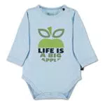 Sterntaler Baby-Jungen Langarm Body mit Apfel-Motiv