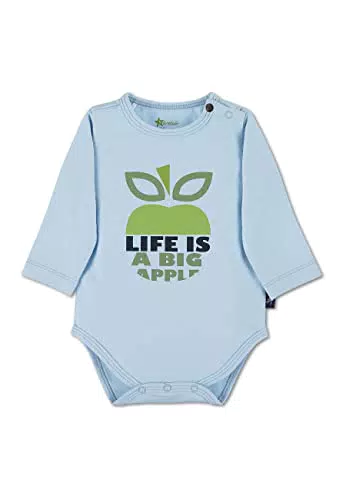 Sterntaler Baby-Jungen Langarm Body mit Apfel-Motiv