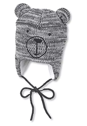 Sterntaler Baby - Jungen Strickmütze M tze, Anthrazit mel.