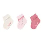 Sterntaler Baby Mädchen Socken mit Punkte Motiv - 3er-Pack