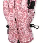 Sterntaler Baby Mädchen Fingerhandschuhe Fingerhandschuh Blumen Handschuh - Fingerhandschuhe - wasserdicht aus Funktionsmaterial - rosa