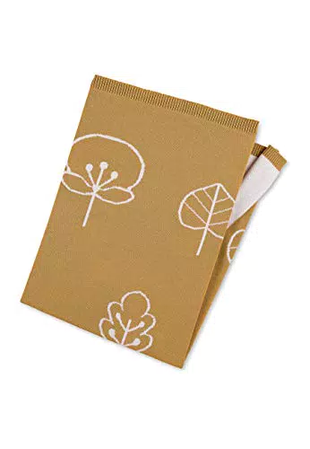Sterntaler Strick-Schmusedecke mit Blättermotiv - Für Babys ab der Geburt