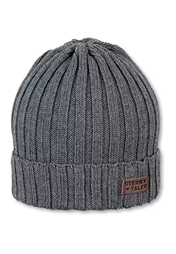 Sterntaler Baby - Jungen Strickmütze M tze, Anthrazit mel.