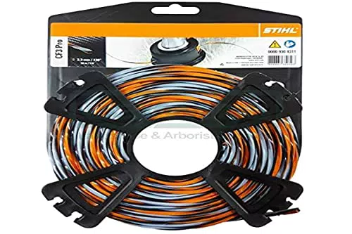 Stihl Mähfäden CF3 Pro mit Carbonanteil - 3,3 mm x 36 m