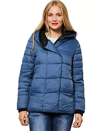 STREET ONE Damen A201723 Winterjacke, Diving Blue, 36