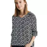 STREET ONE Damen Blusenshirt Bedruckt