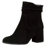 Tamaris Comfort Damen Stiefeletten mit Blockabsatz aus Leder