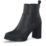 TAMARIS Damen Mode-Stiefel in Grauem Leder