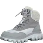 Tamaris Damen Schnürstiefel mit Wechselfußbett und warmem Futter