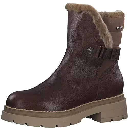 Tamaris Damen Winterstiefel mit Wechselfußbett und wasserabweisendem Material