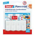 tesa Powerstrips Vario-Gardinenhaken - Selbstklebende Gardinenhaken von tesa