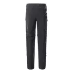 THE NORTH FACE - Resolve Convertible Wanderhose Herren - wasserdichte Zip-Off Trekkinghose - Asphalt Grey - 44