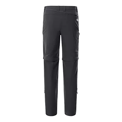 THE NORTH FACE - Resolve Convertible Wanderhose Herren - wasserdichte Zip-Off Trekkinghose - Asphalt Grey - 44