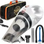 ThisWorx Autostaubsauger mit LED-Licht - Handstaubsauger für die Auto-Reinigung - 106W 12V - Zigarettenanzünder-Adapter - 4,9m Kabel