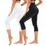 TNNZEET 3/4 Leggings Damen - High Waist Sportleggings für Fitness und Gym