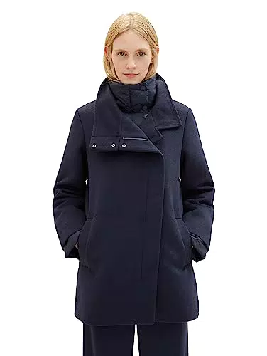 TOM TAILOR Damen Mantel mit Stehkragen