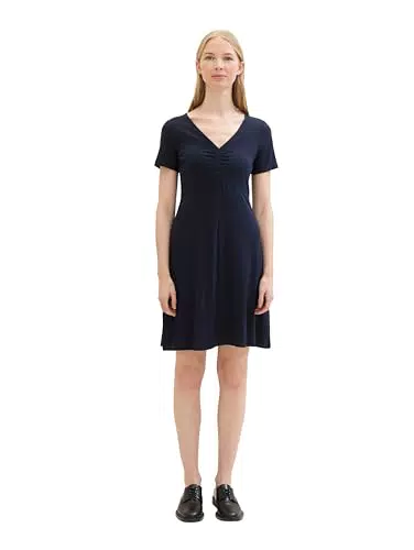 TOM TAILOR Damen Stretch Jersey Kleid