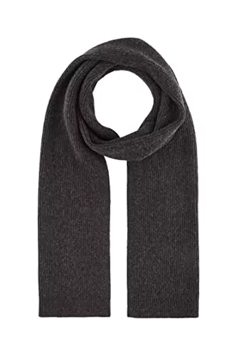 TOM TAILOR Herren Basic Winterschal mit Wolle