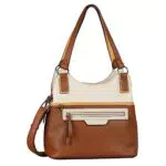 TOM TAILOR Damen Shopper Umhängetasche - Groß - Braun