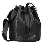 TOM TAILOR Damen Schultertasche Julica - Schwarz