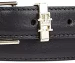 Tommy Hilfiger Damen Gürtel Th Square High Waist 2.0 aus Leder