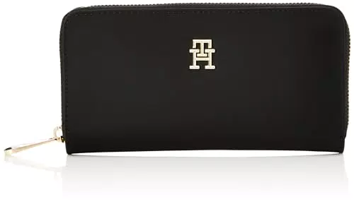 Tommy Hilfiger Damen Poppy TH Large ZA AW0AW15642 Geldbörsen