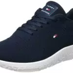 Tommy Hilfiger Herren Runner Sneaker Corporate Knit Rib Runner Sportschuhe