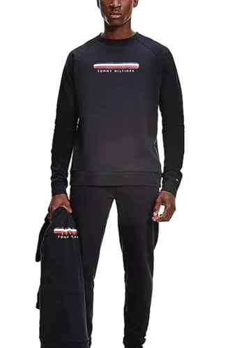 Tommy Hilfiger Herren Track TOP UM0UM02363 Schwere Strickwaren