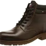 Tommy Jeans Herren Klassische kurze Schnürstiefel Mode Stiefel
