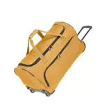 travelite 2-Rad Trolley Reisetasche Größe L, Gepäck Serie BASICS FRESH: Weichgepäck Reisetasche mit Rollen im sportlichen Design