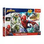 Trefl Ein geborener Held Puzzle Marvel Spider-Man für Kinder ab 6 Jahren