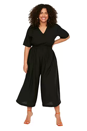 Trendyol Damen Woven Plus Size Overall