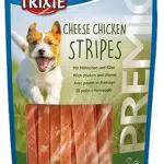 Trixie Glutenfreie Käse-Huhn-Streifen - Premium Leckerli 100g