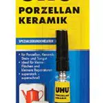 UHU Porzellan-Keramik Spezialkleber für schnelle Reparaturen 3g