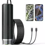 AOPICK 1080P HD USB Mikroskop für iPhone & Android, 50-1600X Digitalmikroskop mit 8 LED - Kompatibel mit iOS, Android und Tabletten
