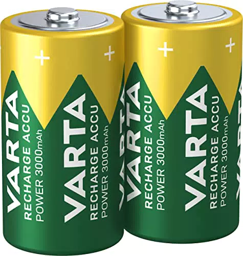 VARTA Batterien 9V Blockbatterie, wiederaufladbar, 1 Stück