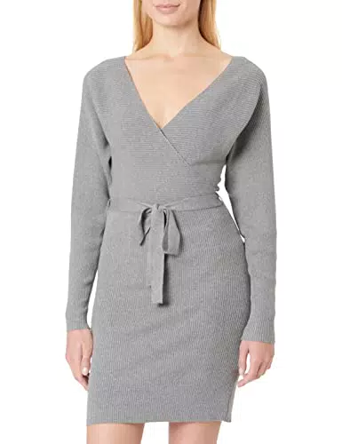 Vero Moda Damen V-neck Dress - Elegantes Kleid für Damen