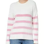 VIRIL Stricktop mit Streifenmuster für Damen