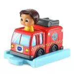VTech Tut Tut Baby Flitzer - CoComelon Ninas Feuerwehrauto mit magischen Sensoren und Musik